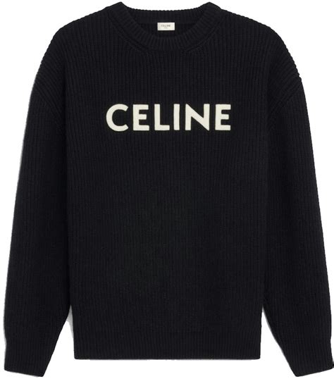 celine black sweater|Shop Black Celine Online .